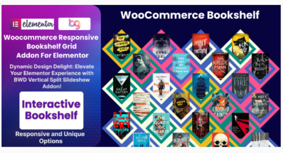 BWD Woocommerce Responsive Bookshelf Grid Addon For Elementor