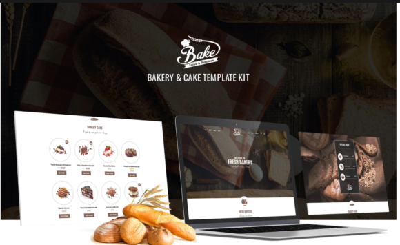 Bake - Bakery & Cake Elementor Template Kit
