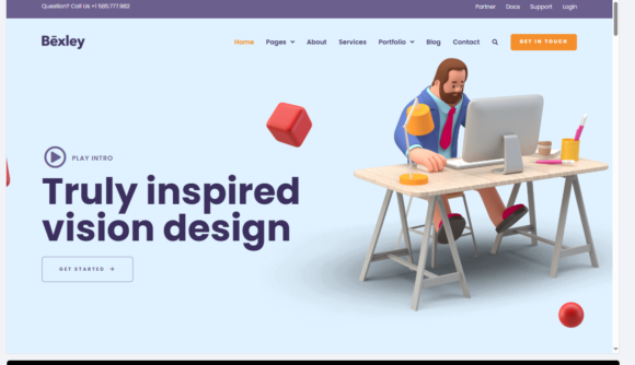 Bexley Digital Marketing Agency Elementor Template Kit
