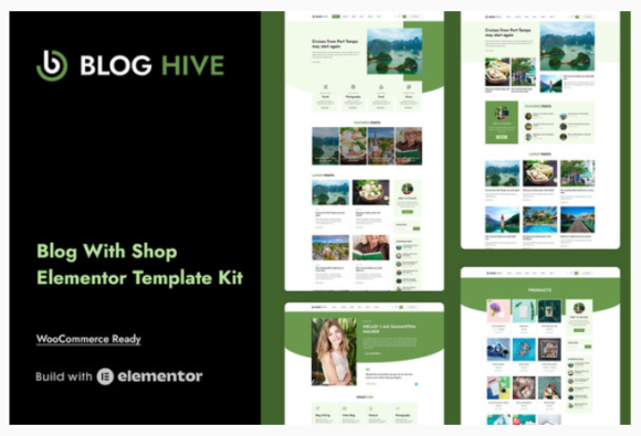 Blog Hive - Personal Blog Elementor Template Kit