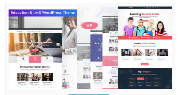 Bookflare - A Modern Education & LMS WordPress Theme