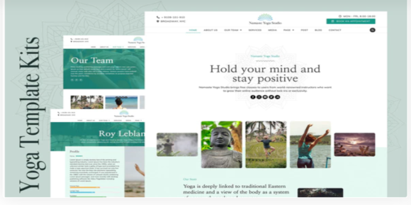 Namaste - Yoga & Fitness Elementor Template Kit