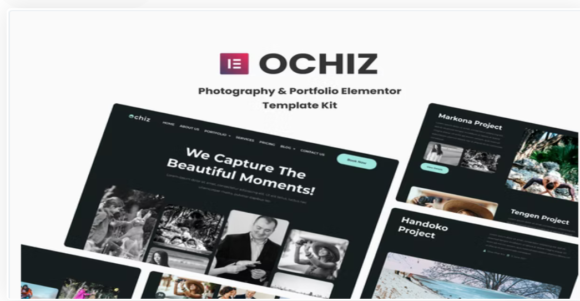 Ochiz – Photography & Portfolio Elementor Template Kit