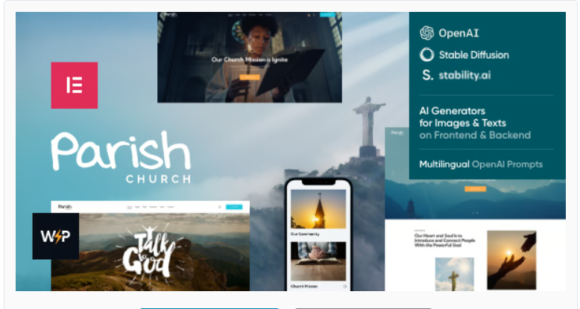 Parish - Church, Religion & Charity WordPress Theme