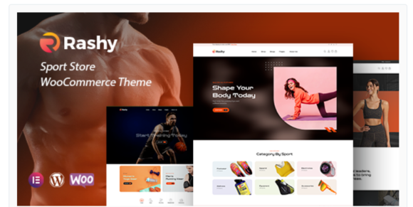 Rashy - Sport Store WooCommerce Theme