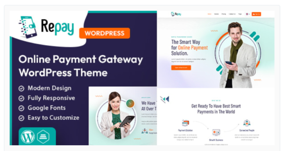 Repay | Payment Gateway WordPress Theme