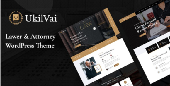 Ukilvai lawyer attorney wordpress theme
