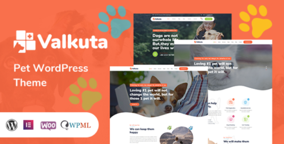 Valkuta pet wordpress theme
