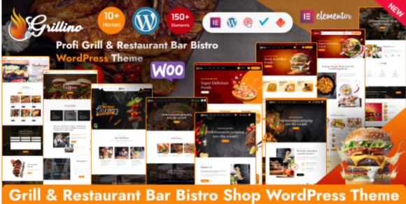 Grillino grill restaurant wordpress theme