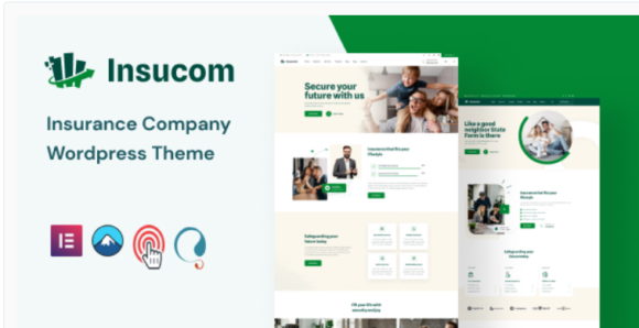 Insucom insurance wordpress theme