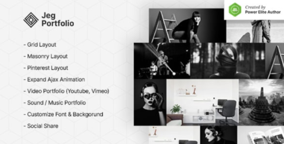 Jeg portfolio portfolio gallery plugin