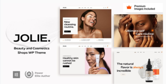 Jolie beauty shop cosmetics store woocommerce