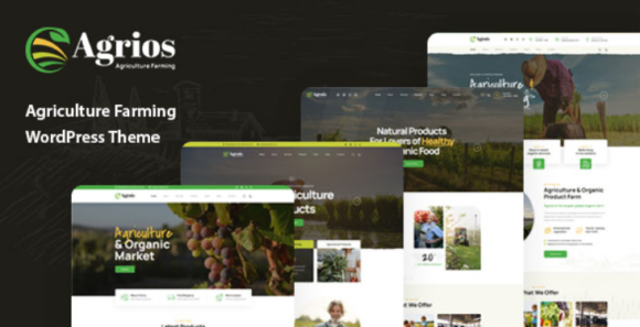 Agrios agriculture farming wordpress theme