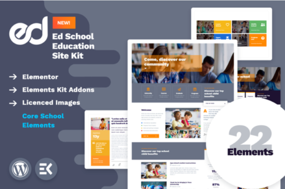 EdSchool - Education Template Kit