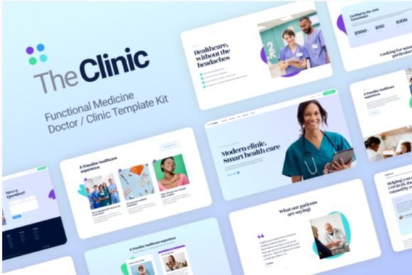 The Clinic - Health & Medical Elementor Template Kit