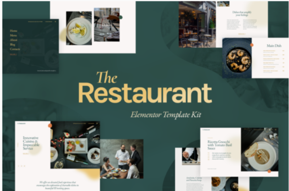 The Restaurant - Elementor Pro Template Kit