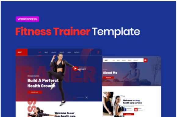 Josy – Sport & Fitness Elementor Template Kit