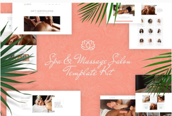 Jacqueline - Spa & Massage Salon Elementor Template Kit