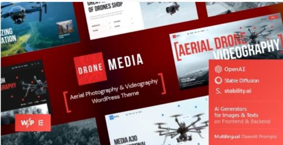 Drone Media - Aerial Photography & Videography Theme