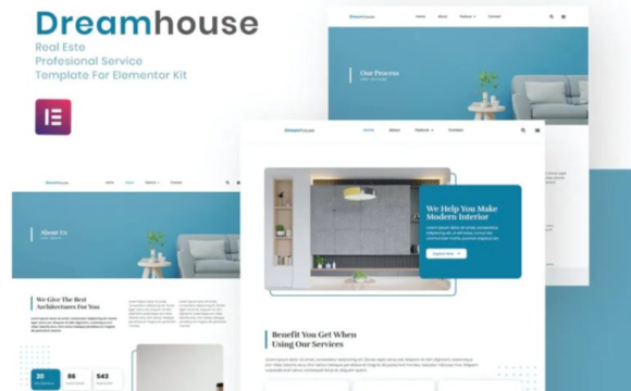 Dreamhouse – Real Estate Elementor Template Kit