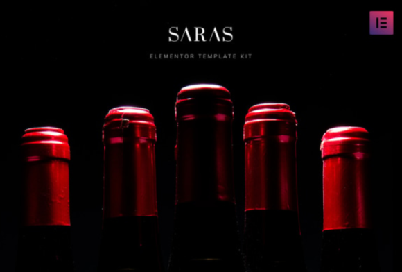 Saras - Wine Template Kit