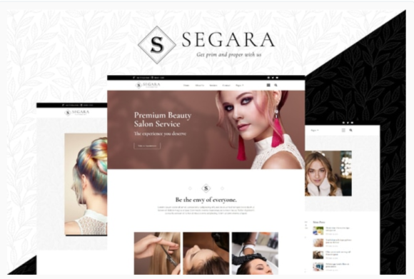 Segara - Premium Beauty Salon Elementor Template Kit