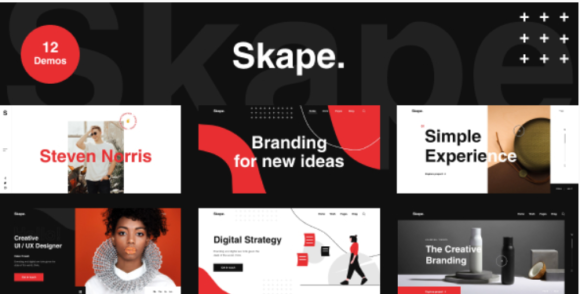 Skape - Creative Agency & Portfolio HTML Template
