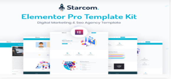 Starcom - Saas & Startup Template Kit