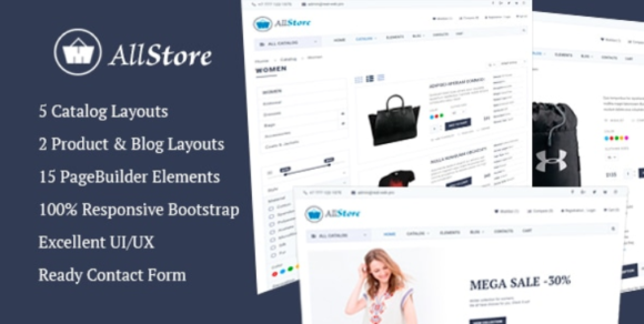 AllStore - MultiConcept eCommerce Shop Template