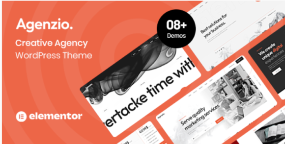 Agenzio - Creative Agency & Portfolio WordPress Theme