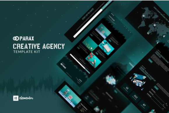 Parax - Creative Agency Elementor Template Kit
