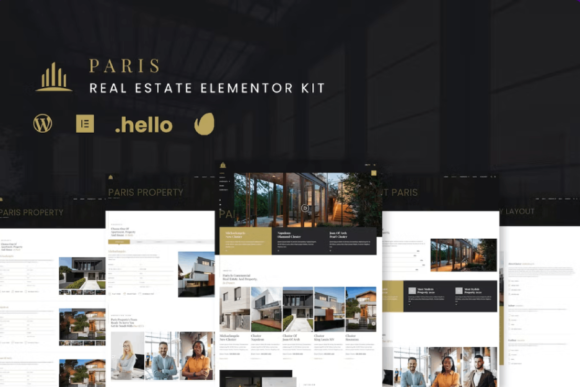 Paris – Real Estate Elementor Template Kit