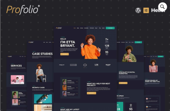 Profolio – CV Resume Portfolio Elementor Template Kit