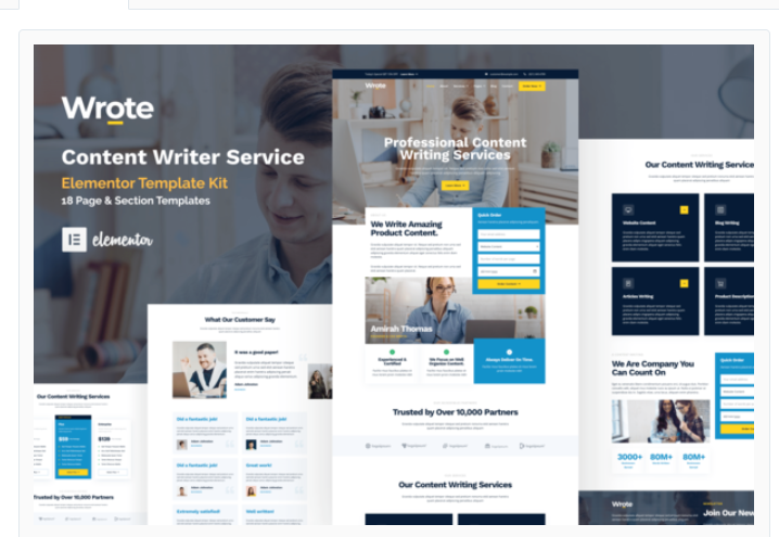 Wrote - Content Writing & Copywriting Template Kit