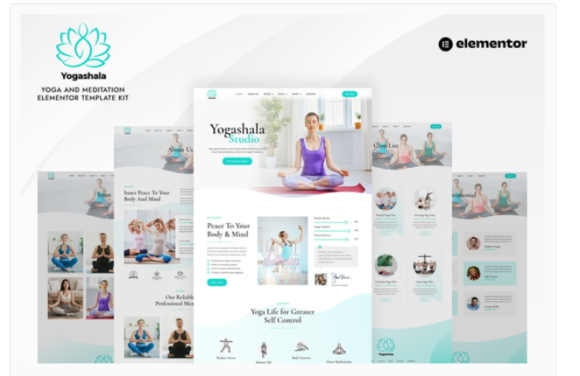 Yogashala - Yoga & Meditation Elementor Template Kit