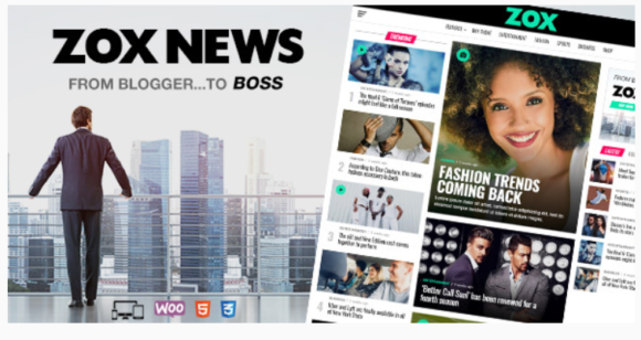 Zox News - Professional WordPress News & Magazine Theme