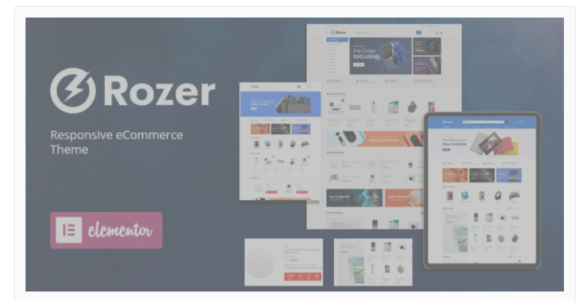 Rozer - Digital eCommerce WordPress Theme