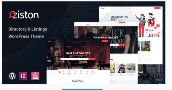 Ziston - Directory Listing WordPress Theme