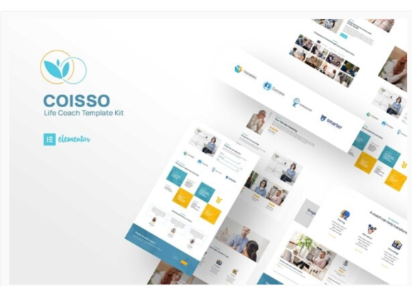 Coisso - Life Coach Elementor Template Kit