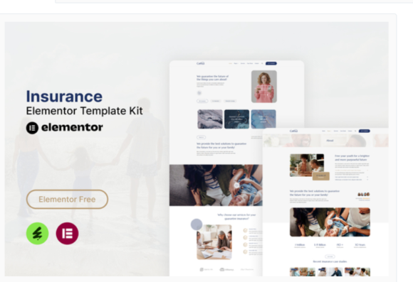 Consa - Insurance Elementor Template Kit