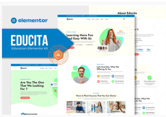 Educita - Education Elementor Template Kit