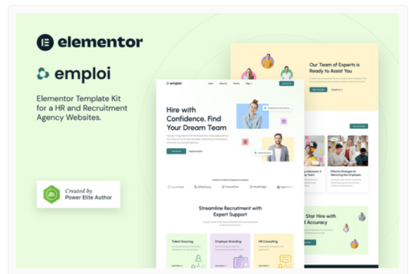 Emploi – Human Resources & Recruitment Agency Elementor Template Kit