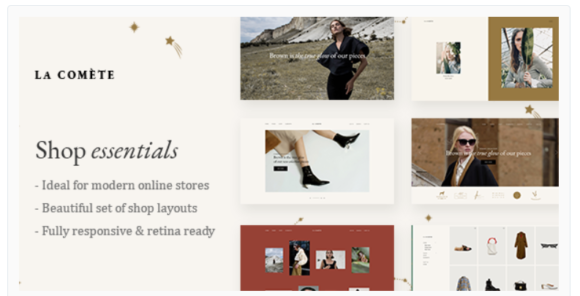 La Comète - Fashion and Clothing Store Theme