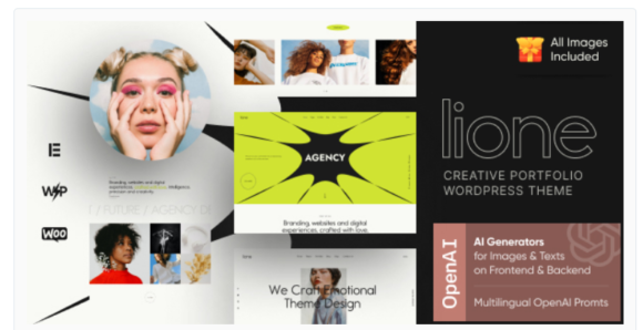 Lione - Creative Portfolio WordPress Theme