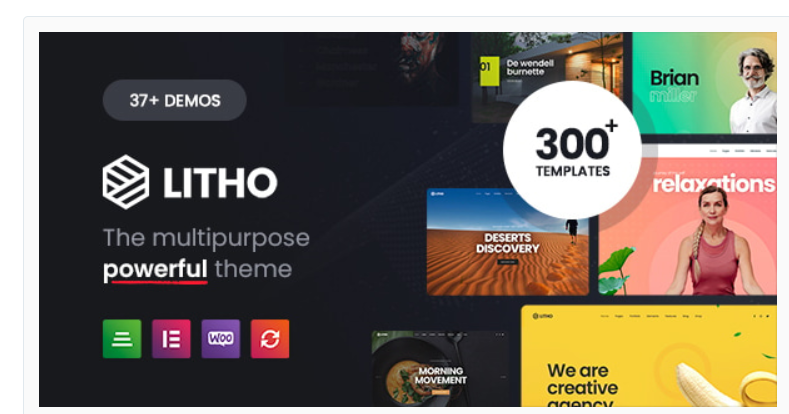 Litho - Multipurpose Elementor WordPress Theme