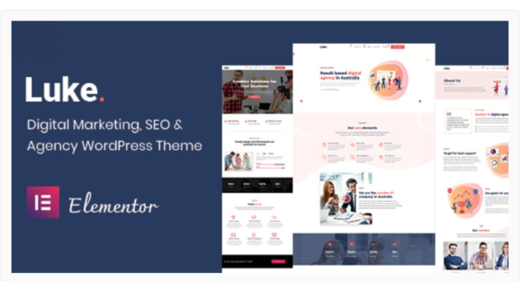Luke - Digital Marketing and SEO WordPress Theme
