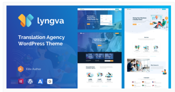 Lyngva - Translation Agency WordPress