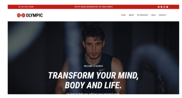 Olympic – A new variation for Vigour Wordpress theme