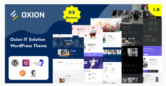 Oxion - IT Solutions and Services WordPress Theme