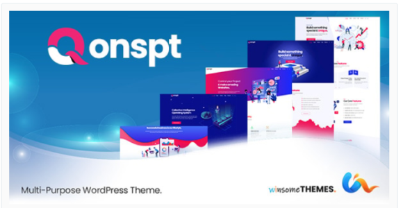 Qonspt - Isometric MultiPurpose WordPress Theme